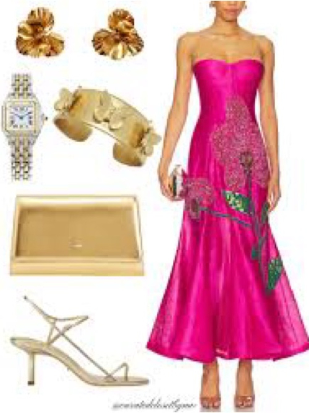 NWT La Fuori Orchid Gown - Picture 6 of 9